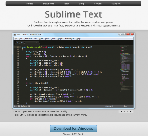 Sublime Text