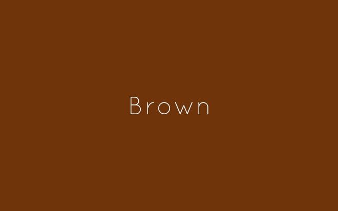 Brown